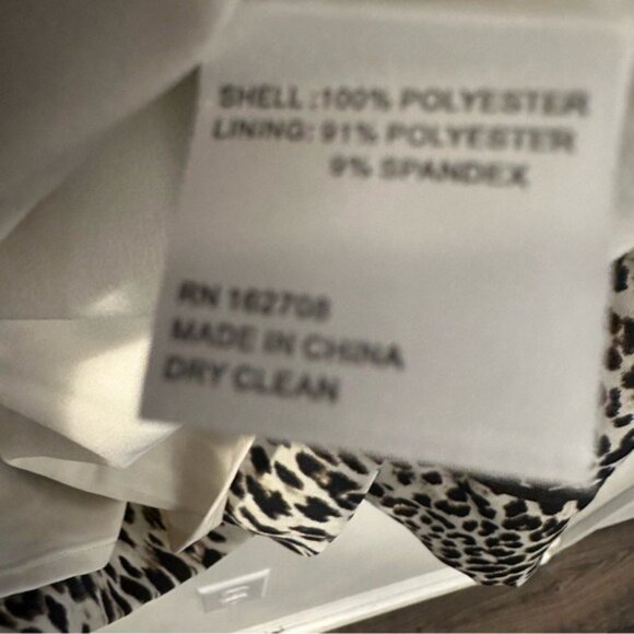 LDT Leopard Print Women's Dress Size 4 NWT - Picture 8 of 10